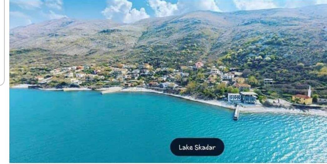Rooms Lake View Balani Restaurant Shkodër Exteriör bild