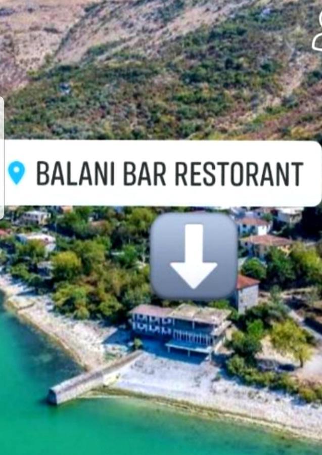 Rooms Lake View Balani Restaurant Shkodër Exteriör bild